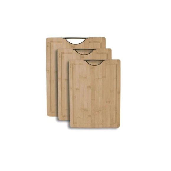 Bamboo Cutting Board 3 Piece Set - Picture 1 of 3